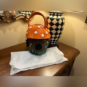 Kitsch Mushroom whimsical Purse w tags but w flaws. See photos. 🥰🍄